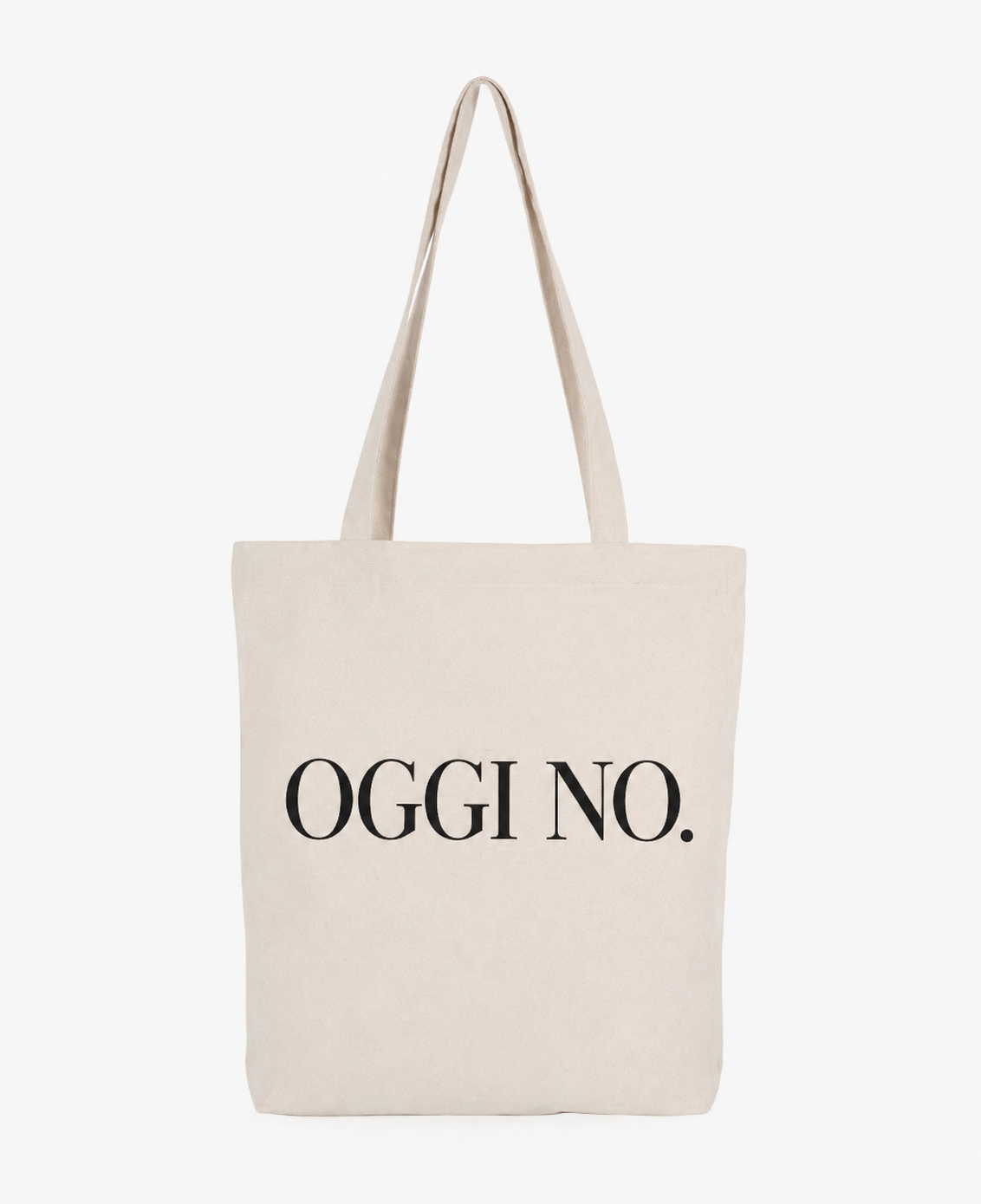 Shopping Bag "OGGI NO."