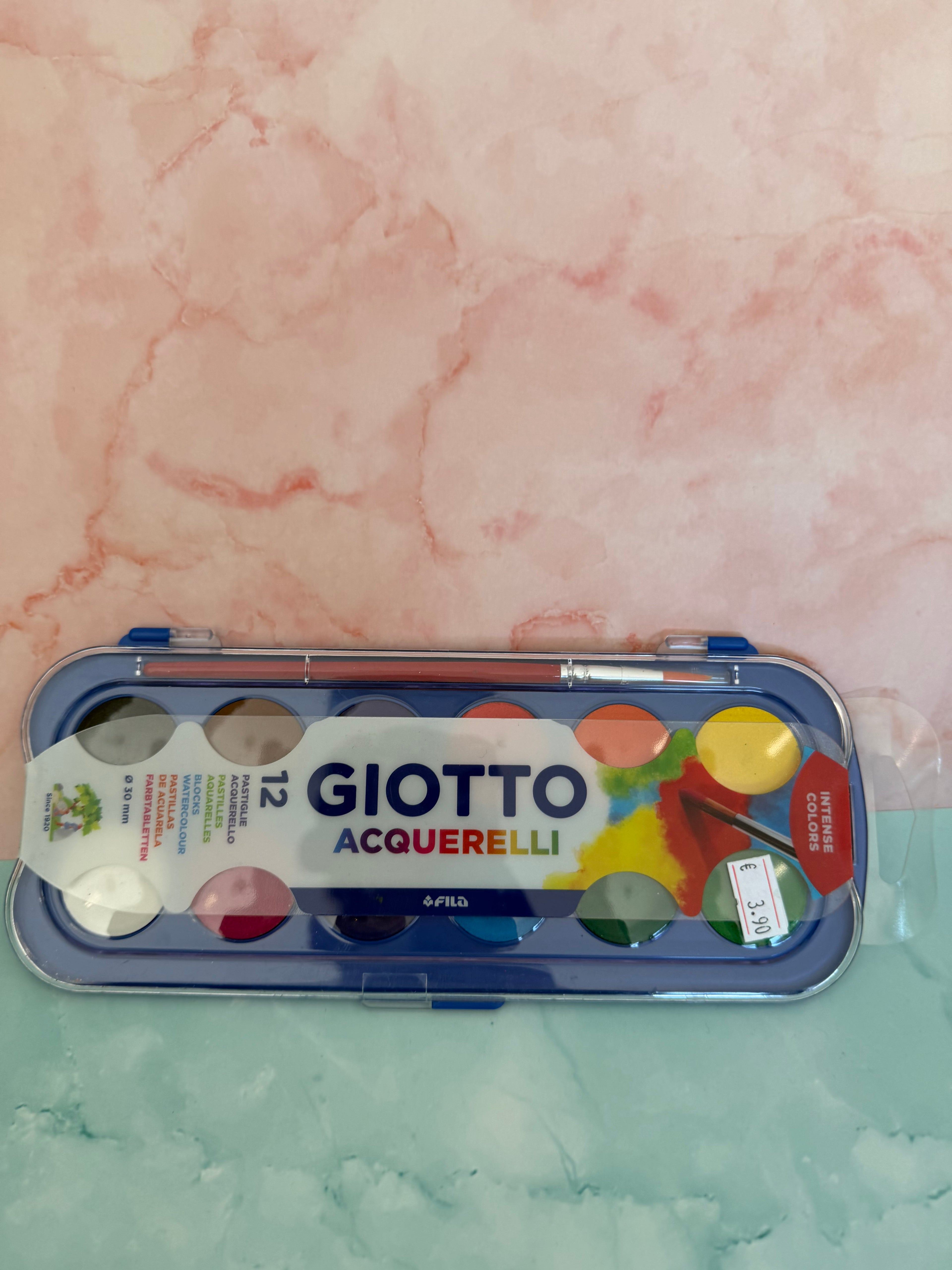 GIOTTO ACQUERELLI 12